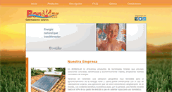 Desktop Screenshot of bonsolar.com.co